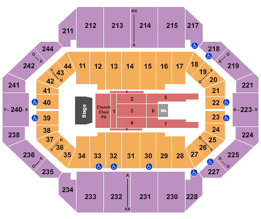 Rupp Arena At Central Bank Center Eric Church Seating Chart